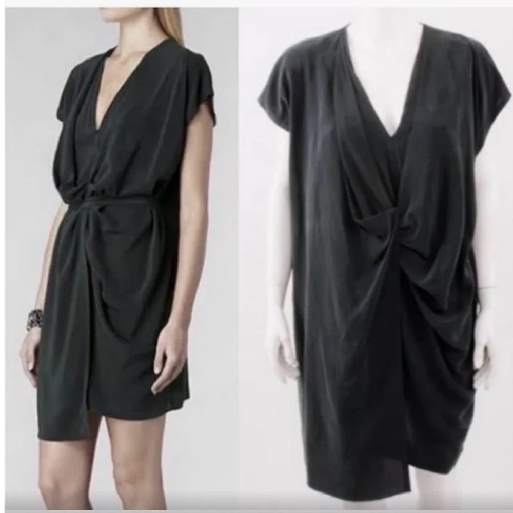 All Saints Black Mini Dress